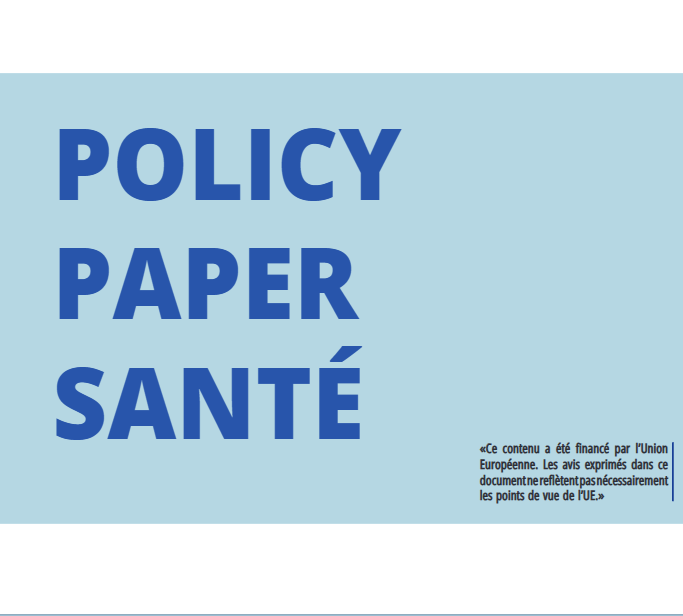 Policy Paper Thématique Santé -2023