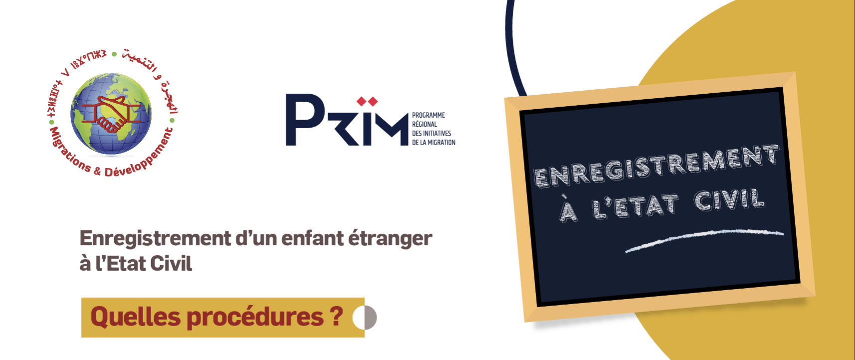 Enregistrement d’un enfant étranger à l’Etat Civil