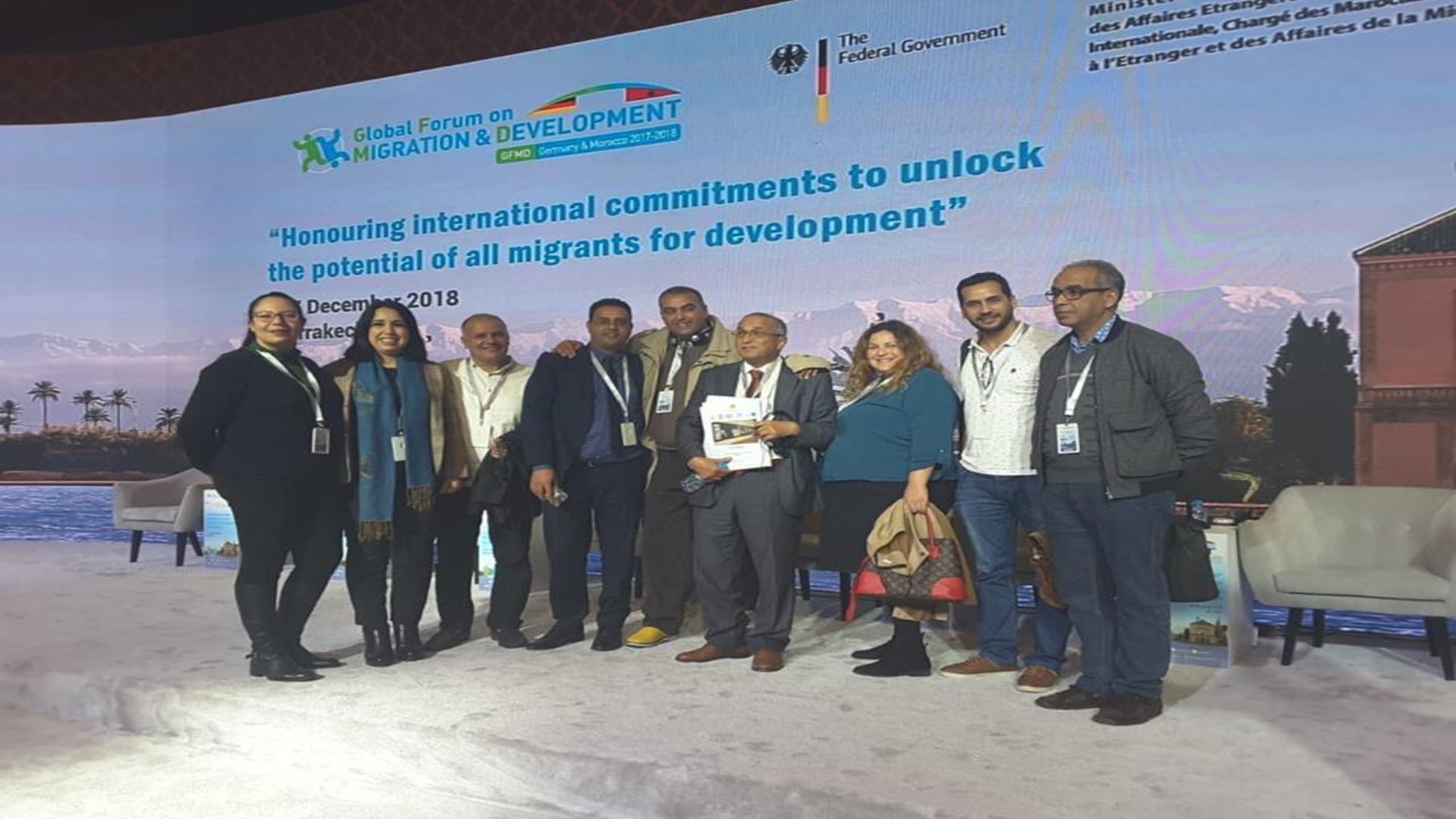 Participation à la 11ème édition du Forum Mondial sur la migration et le Développement (Décembre 2018, Marrakech)
